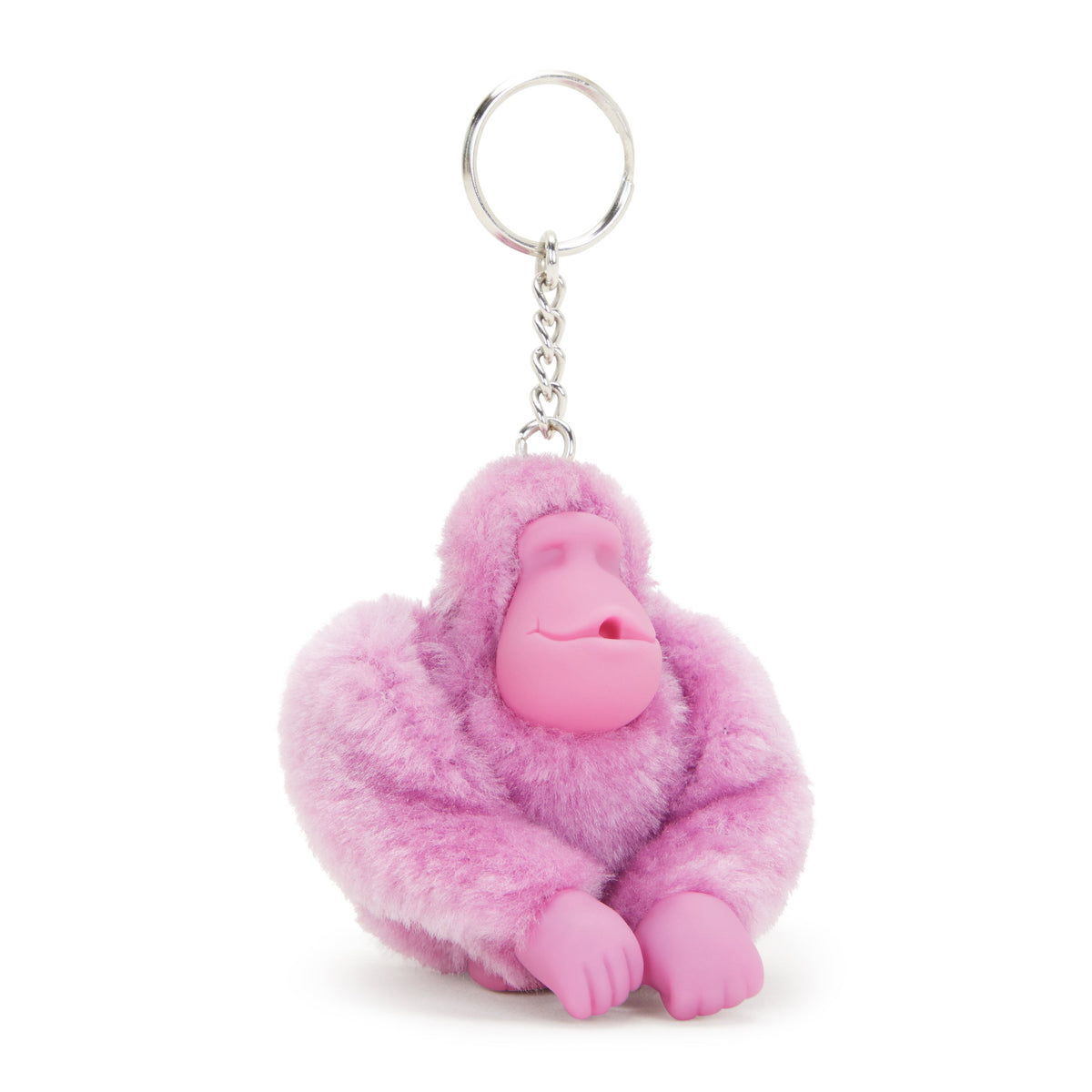 KIPLING-Monkeyclip M Pack10-علاقة مفاتيح قرد متوسطة الحجم-وردي مزهر-16479-R2C