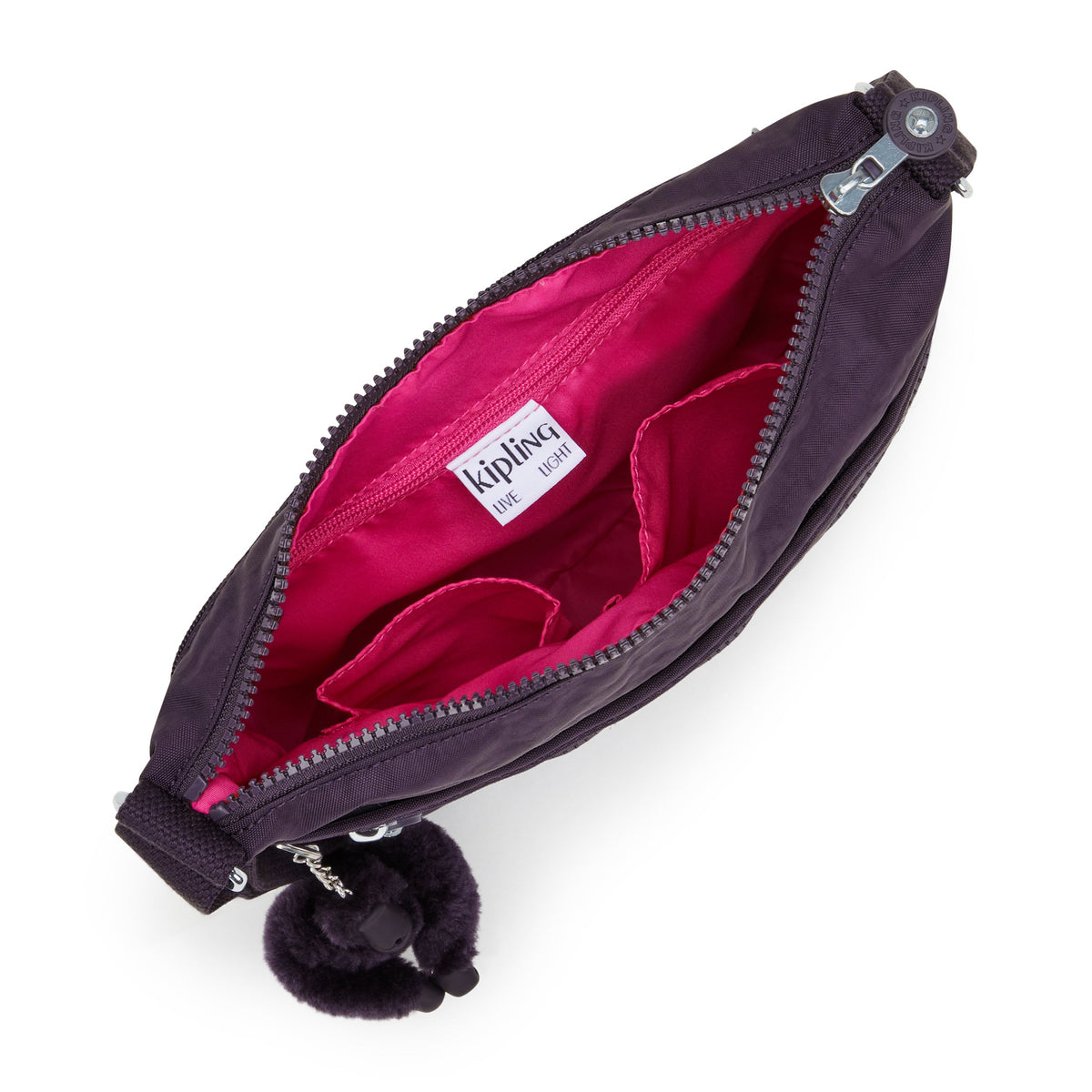 حقيبة Kipling Arto Ultimate Plum متوسطة الحجم 19911-67U
