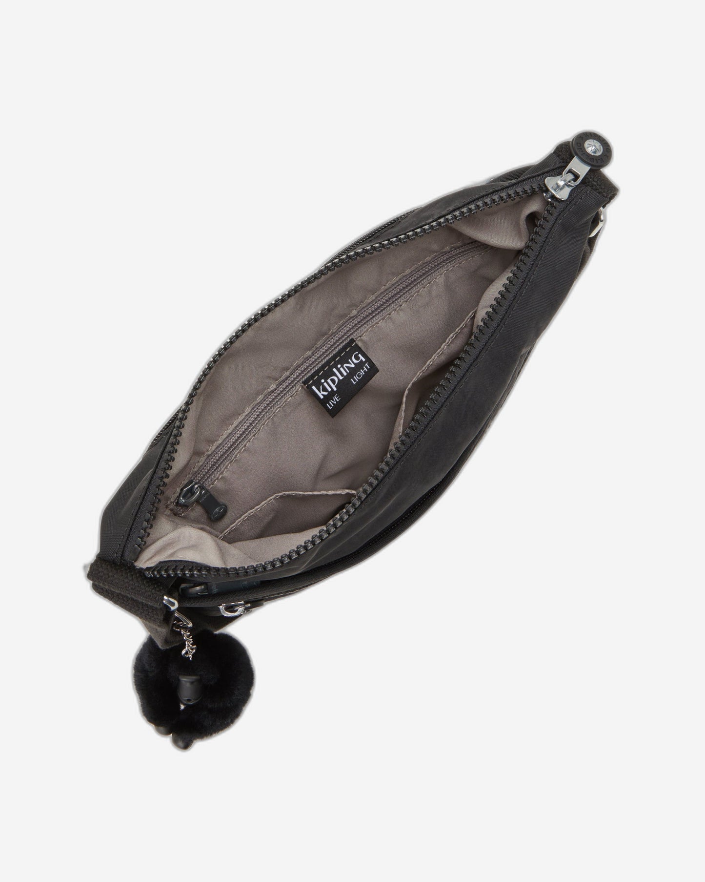 حقيبة كتف متوسطة الحجم من كيبلينج أرتو بلاك نوار C219911-P39