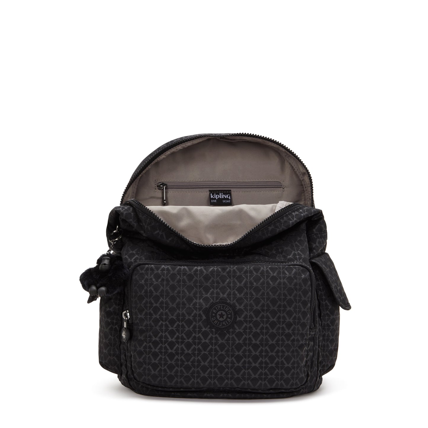 حقيبة ظهر متوسطة KIPLING City Pack Signature Emb 24681-K59