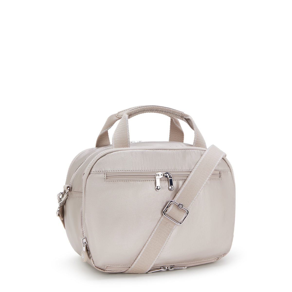 حقيبة أدوات الزينة الكبيرة Palmbeach Metallic Glow من KIPLING (مع جيب تثبيت على العربة) 25747-48I