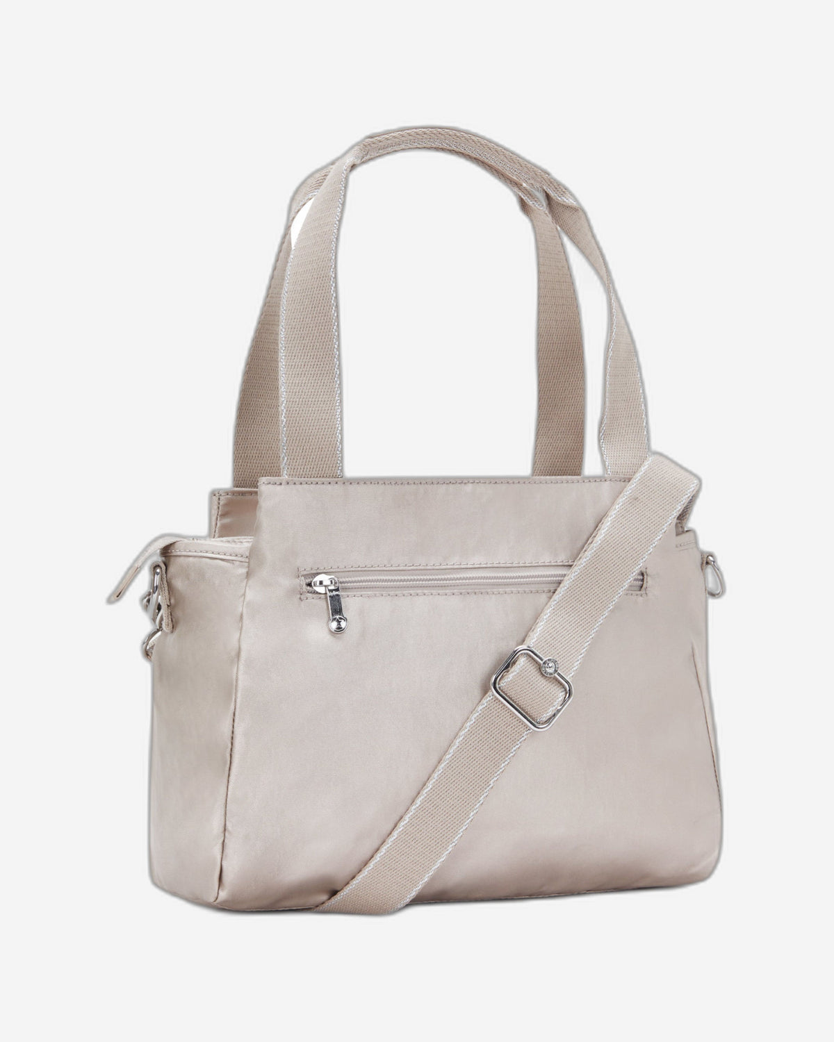 حقيبة كتف KIPLING Elysia Metallic Glow متوسطة الحجم (مع حزام كتف قابل للإزالة) 43793-48I