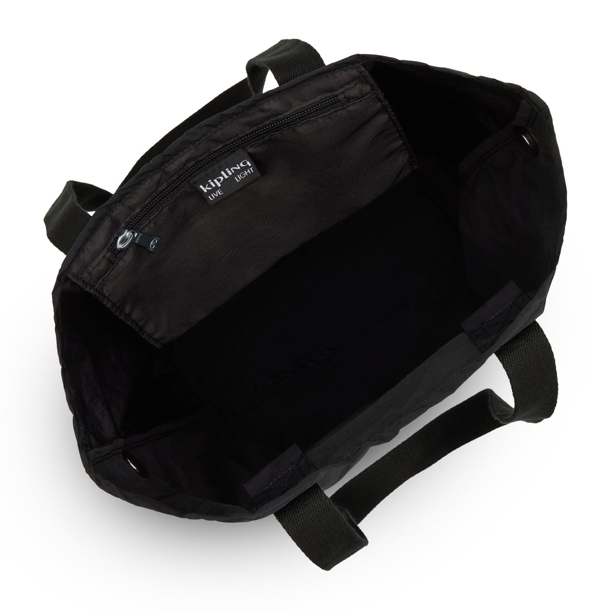 حقيبة يد قابلة للطي متوسطة الحجم Kipling Hip Hurray 5 سوداء I1572-RT0