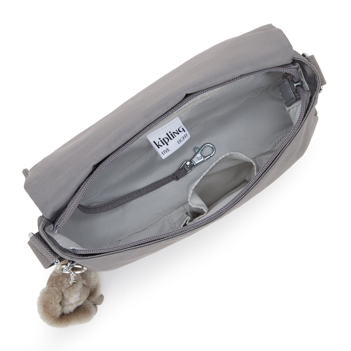 Kipling Earthbeat S Inviting Grey حقيبة كتف صغيرة I2502-8DH