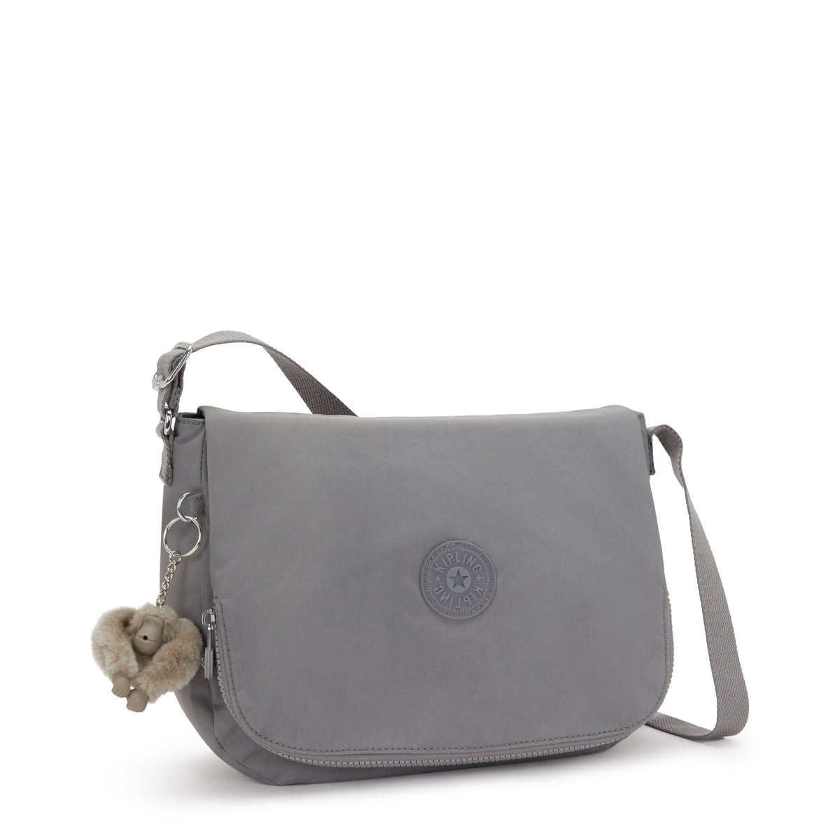 Kipling Earthbeat M Inviting Grey Medium crossbody I2505-8DH