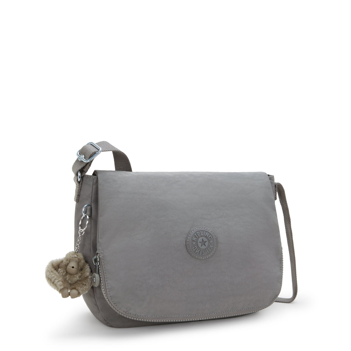 Kipling Earthbeat M Inviting Grey Medium crossbody I2505-8DH