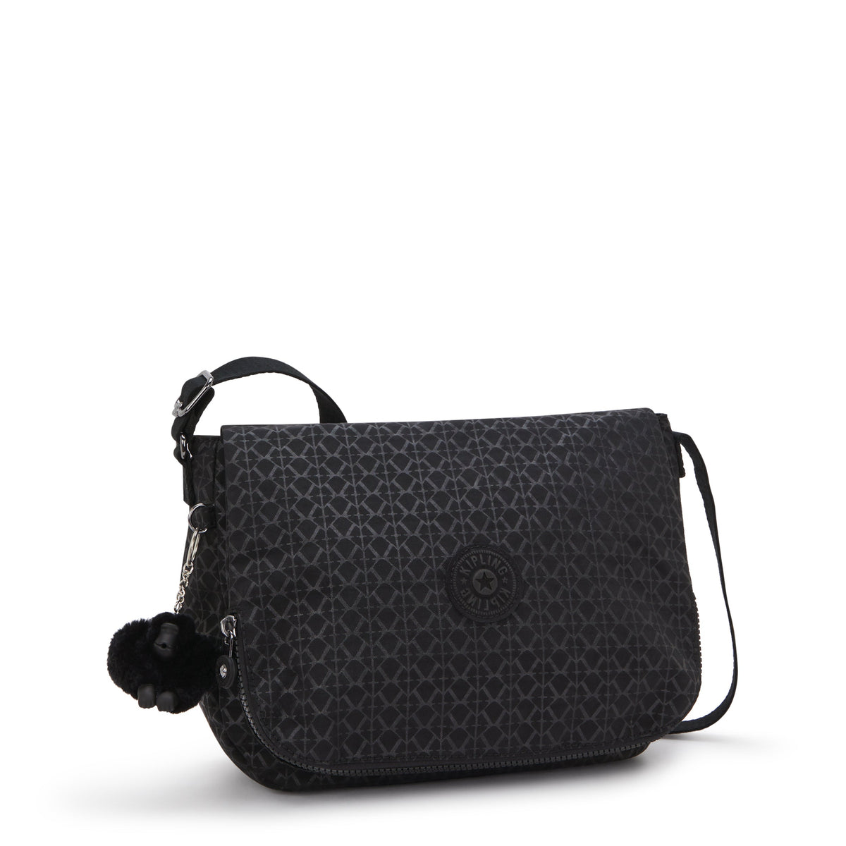 Kipling Earthbeat M Signature Emb Medium حقيبة كتف كروس I2506-K59