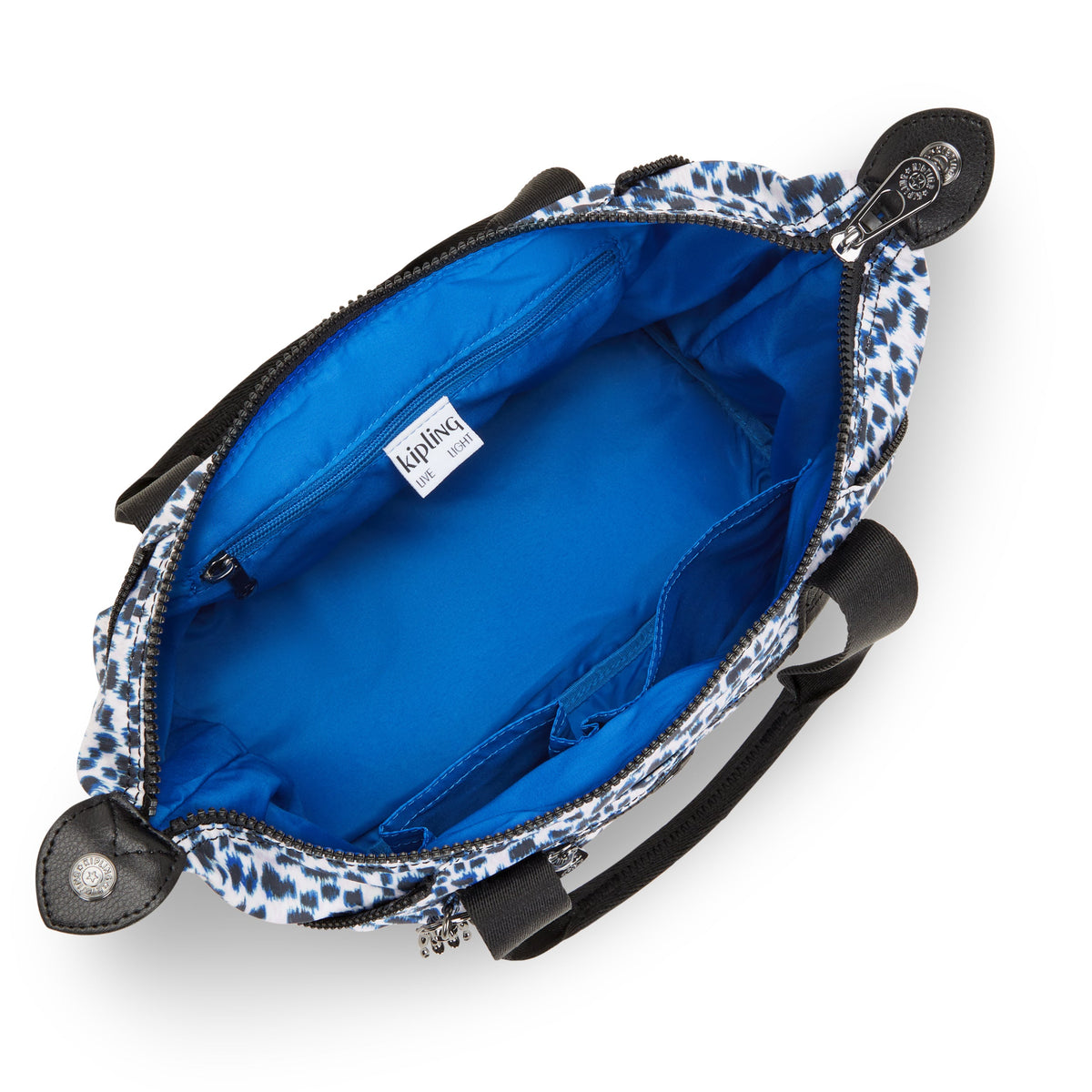 KIPLING-Art Mini-حقيبة يد صغيرة (بحزام كتف قابل للإزالة)-Curious Leopard-I2526-1HZ
