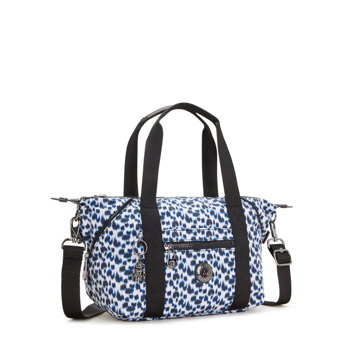 KIPLING-Art Mini-حقيبة يد صغيرة (بحزام كتف قابل للإزالة)-Curious Leopard-I2526-1HZ