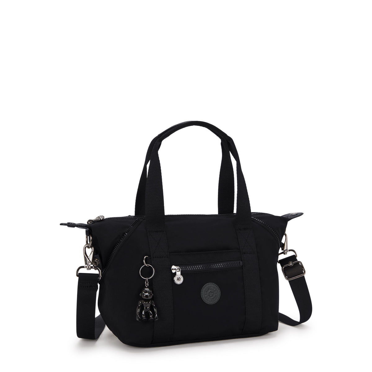 حقيبة يد صغيرة Kipling Art Mini Infinite Black (مع حزام كتف قابل للإزالة) I2526-2EN