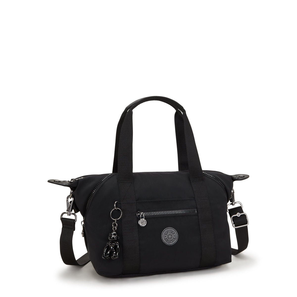 حقيبة يد صغيرة Kipling Art Mini Infinite Black (مع حزام كتف قابل للإزالة) I2526-2EN