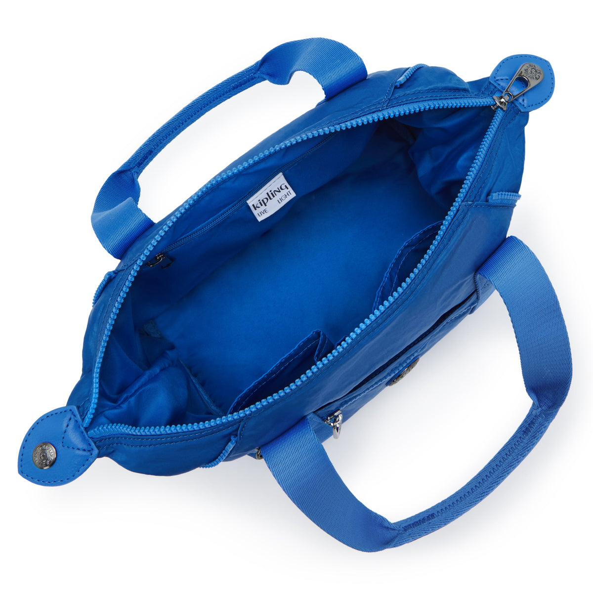 حقيبة يد صغيرة KIPLING-Art Mini (بحزام كتف قابل للإزالة) - أزرق ساتان - I2526-S9H