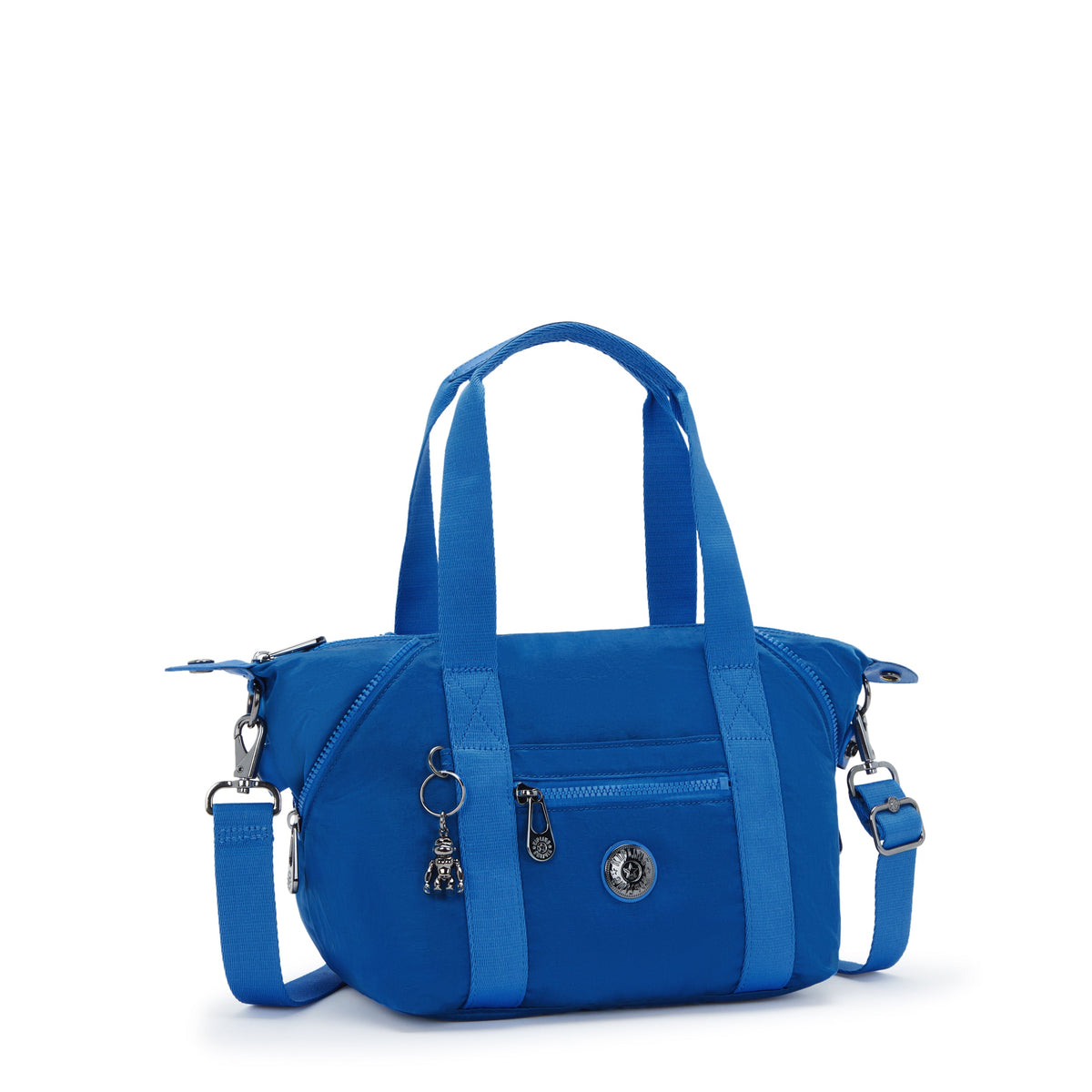 حقيبة يد صغيرة KIPLING-Art Mini (بحزام كتف قابل للإزالة) - أزرق ساتان - I2526-S9H