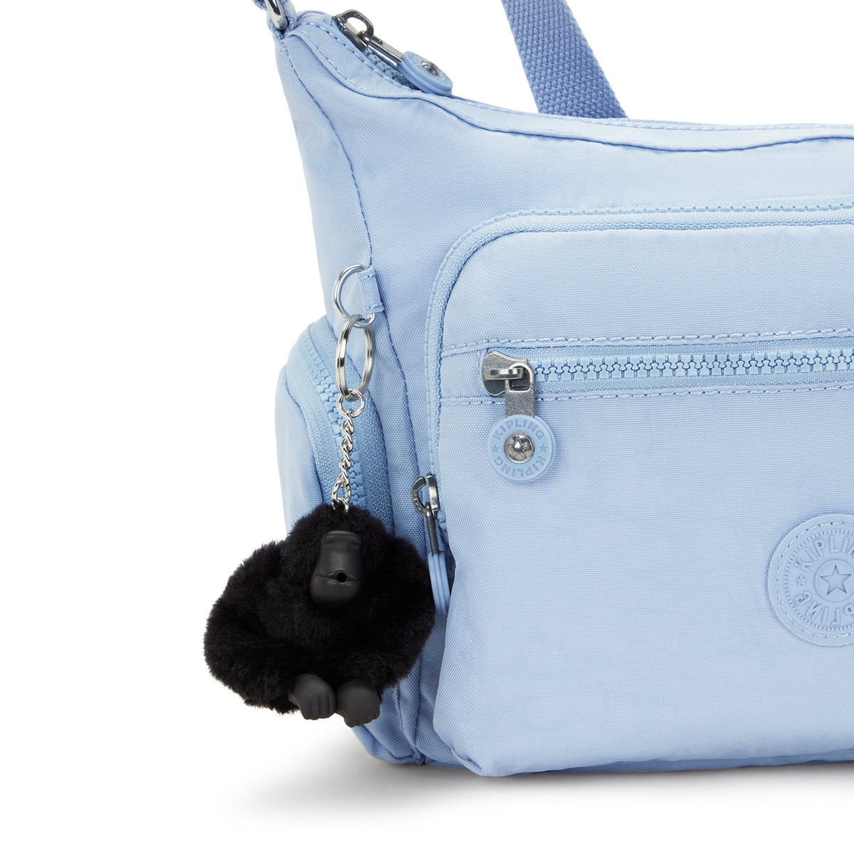 Kipling Gabbie S Cloudy Sky Blue حقيبة كروس متوسطة I2531-2DS