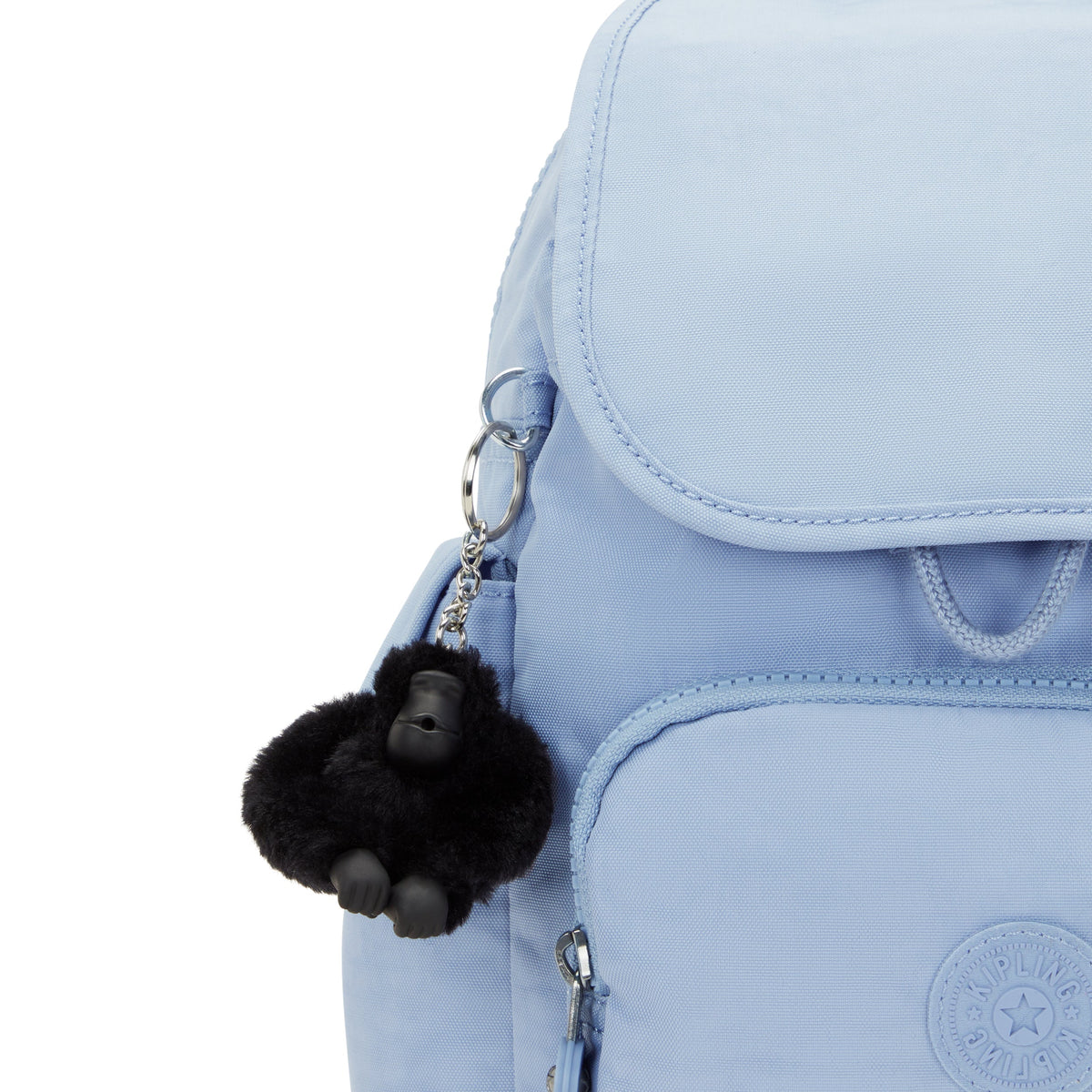 حقيبة ظهر صغيرة Kipling City Pack Mini باللون الأزرق الفاتح I2670-2DS