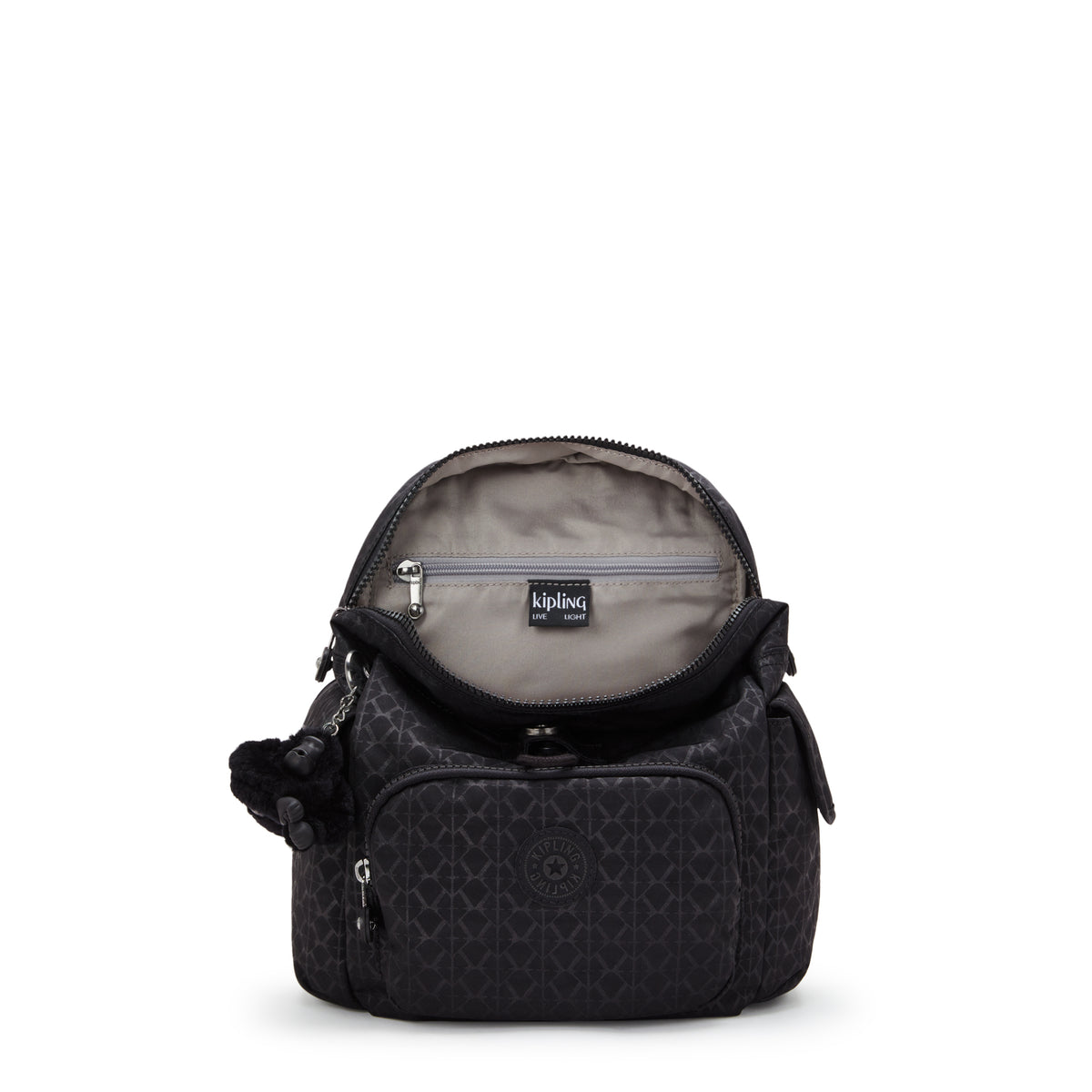 حقيبة ظهر صغيرة KIPLING City Pack Mini Signature Emb I2671-K59