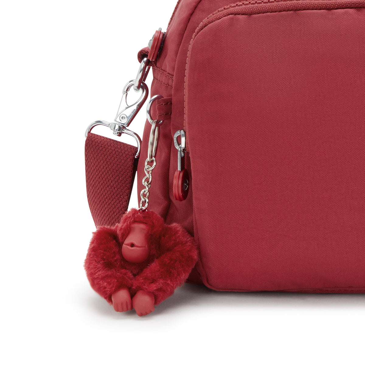 حقيبة كتف متوسطة الحجم من Kipling Cool Defea Funky Red I2849-4SS