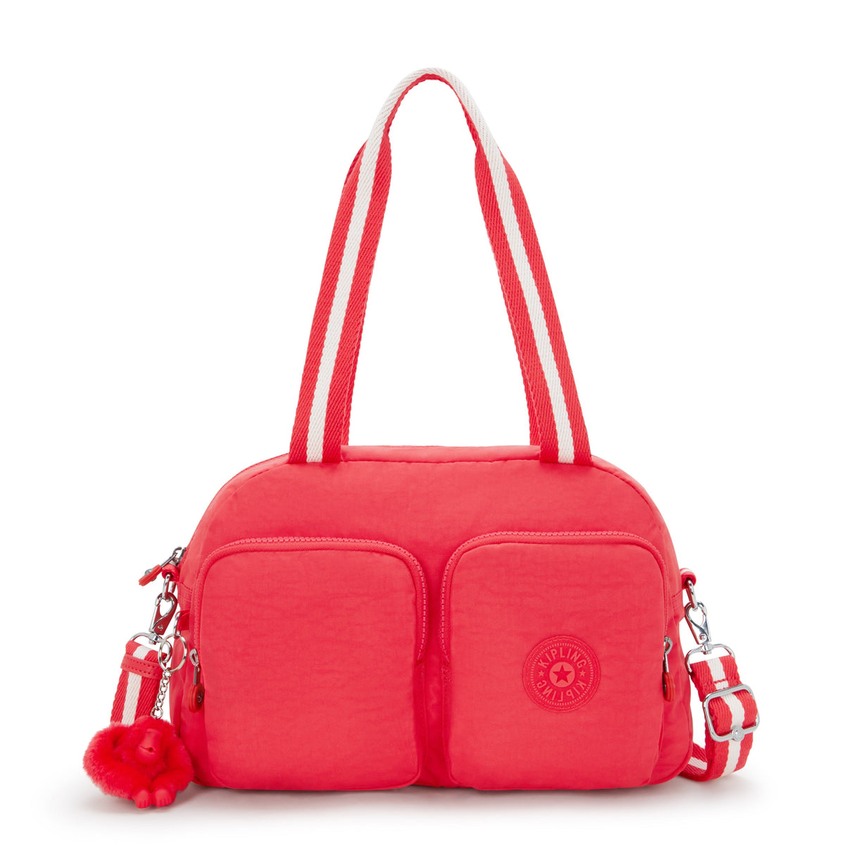 Kipling Cool Defea Escape Red Medium Shoulderbag With Removable Shoulderstrap I2849-5DX
