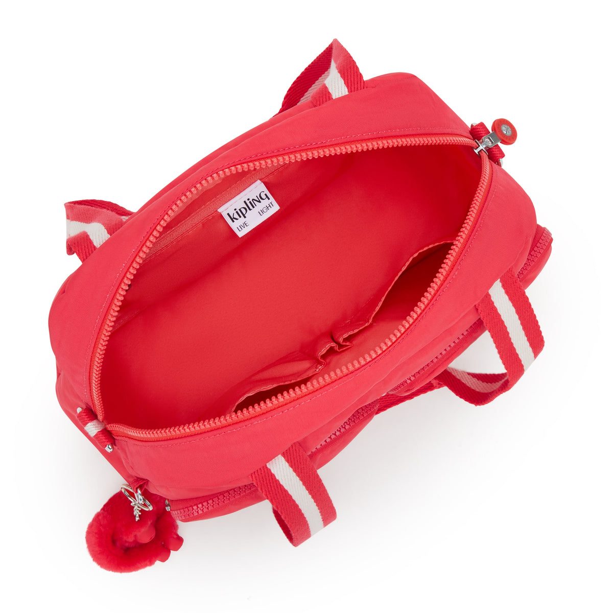 حقيبة كتف Kipling Cool Defea Escape Red متوسطة مع حزام كتف قابل للإزالة I2849-5DX