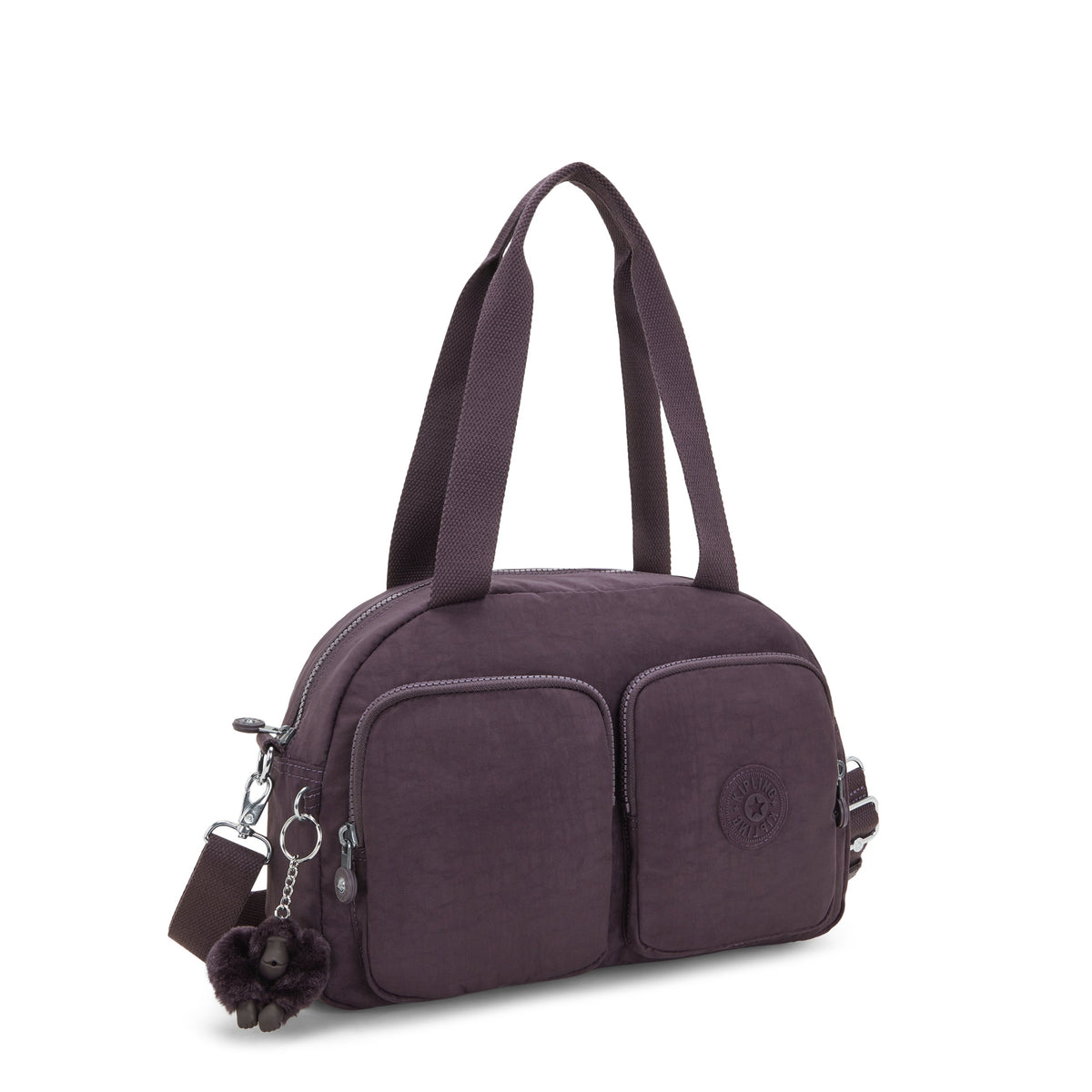 حقيبة كتف Kipling Cool Defea Ultimate Plum متوسطة الحجم I2849-67U