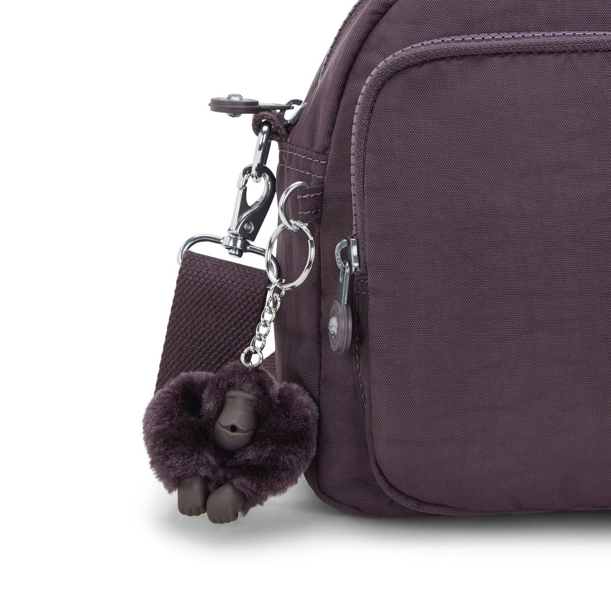 حقيبة كتف Kipling Cool Defea Ultimate Plum متوسطة الحجم I2849-67U