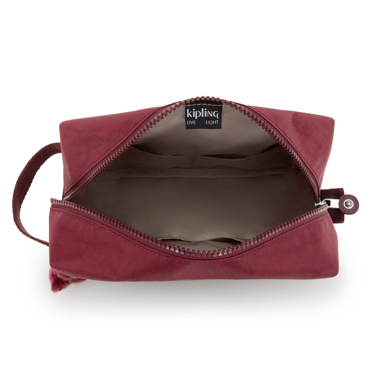 Kipling Parac Lounge Wine حقيبة أدوات تجميل كبيرة I2887-5FW