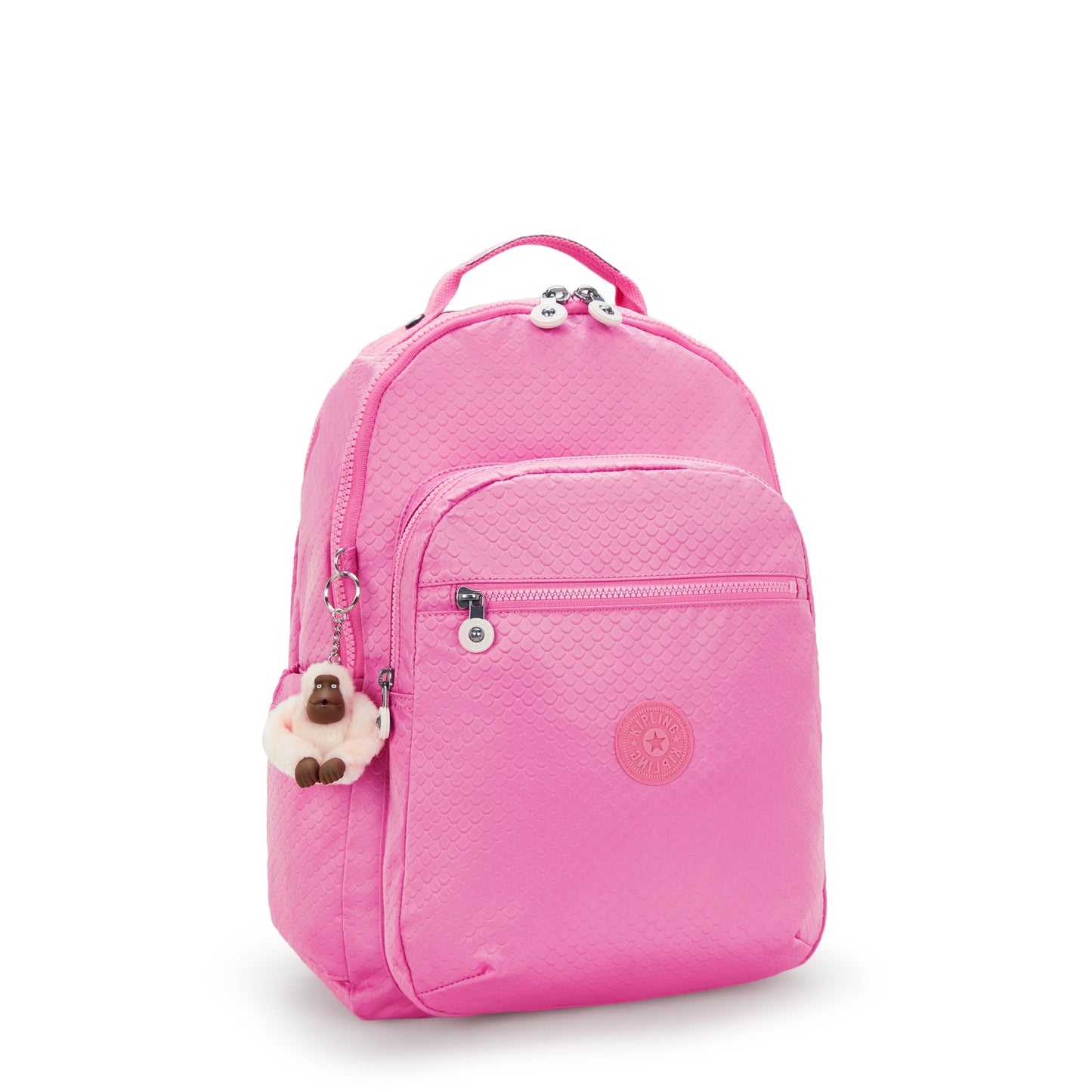 حقيبة ظهر Kipling Seoul Lap Pink Mermaid Em كبيرة مع حجرة للكمبيوتر المحمول I2932-56J