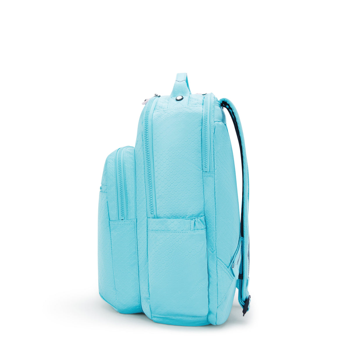 حقيبة ظهر Kipling Seoul Lap Mermaid Emboss كبيرة مع حجرة للكمبيوتر المحمول I2932-62H