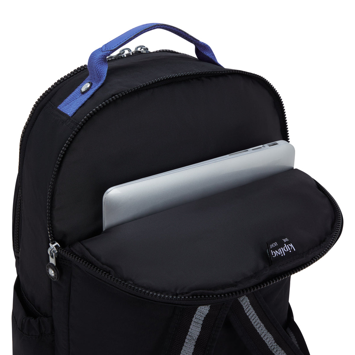 حقيبة ظهر Kipling Seoul Lap Fire Skate كبيرة مع حجرة للكمبيوتر المحمول I2932-80S