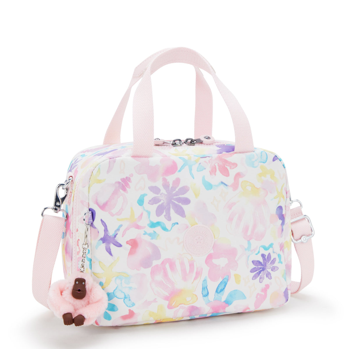 حقيبة غداء Kipling Miyo Aqua Sea كبيرة مع جراب عربة I2989-4ES