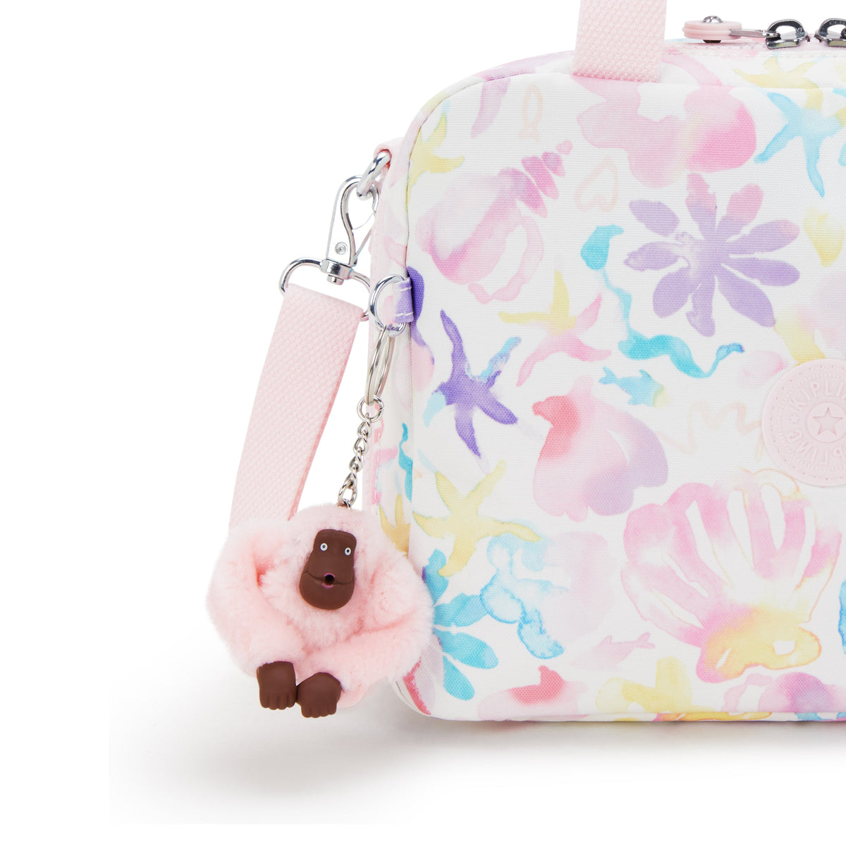 حقيبة غداء Kipling Miyo Aqua Sea كبيرة مع جراب عربة I2989-4ES