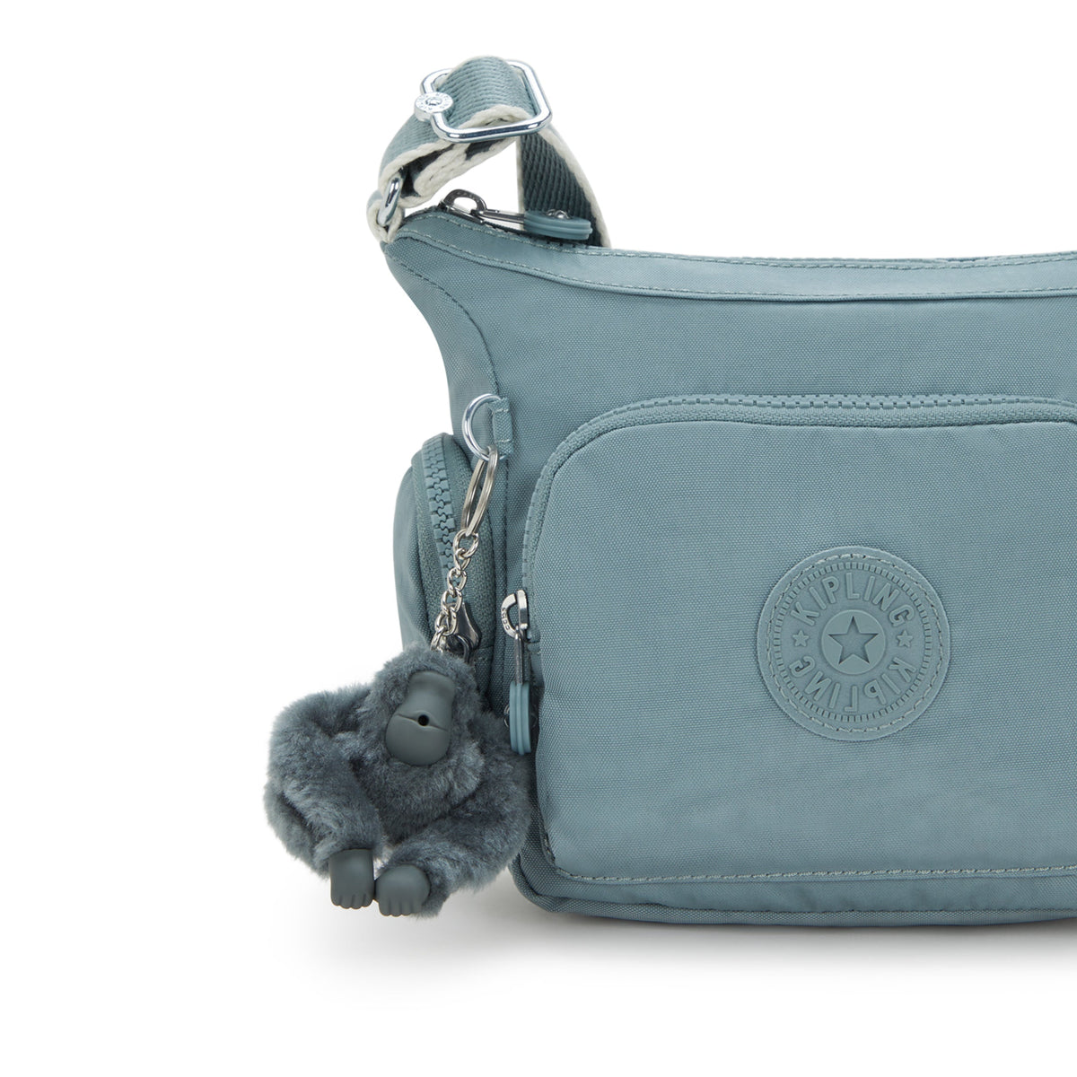 حقيبة Kipling Gabbie Mini Relaxed Grey Small Crossbody I3057-3NL