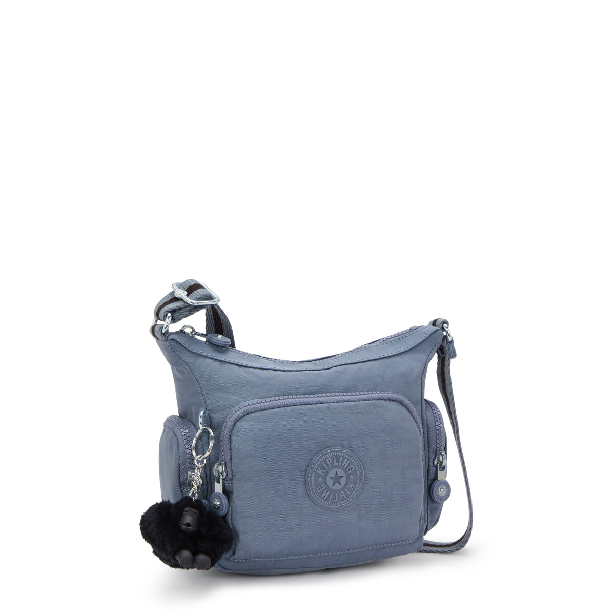 Kipling Gabbie Mini Blue Stone حقيبة كروس صغيرة I3057-6FB