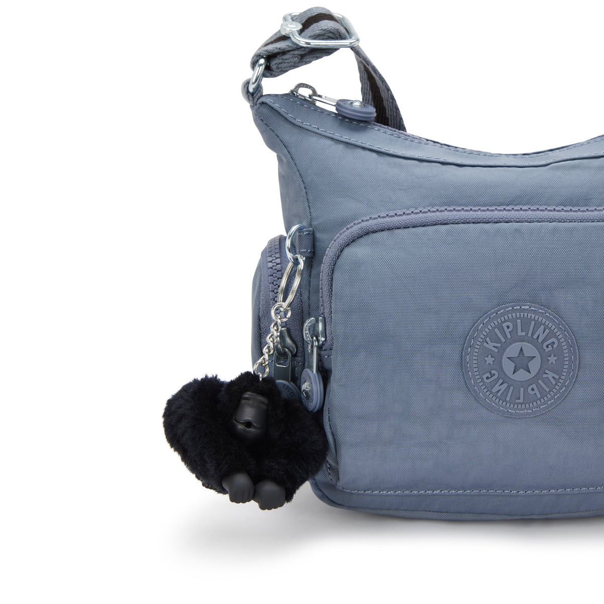 Kipling Gabbie Mini Blue Stone حقيبة كروس صغيرة I3057-6FB