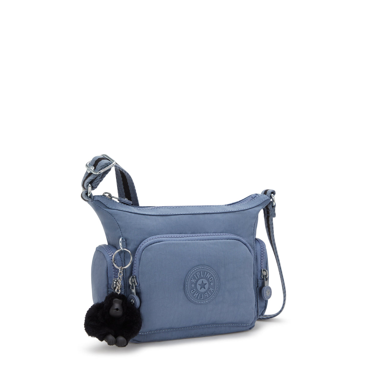 Kipling Gabbie Mini Blue Stone حقيبة كروس صغيرة I3057-6FB