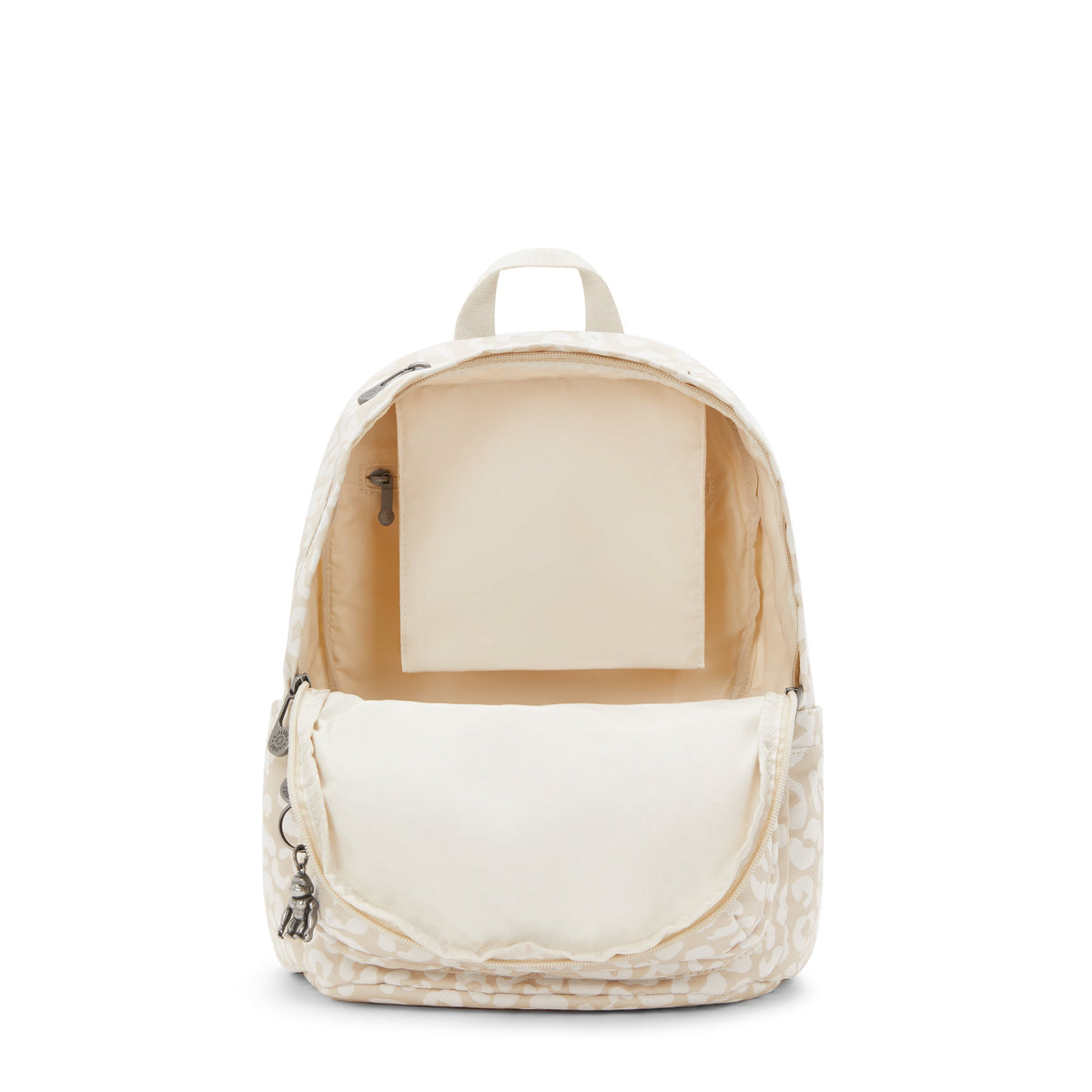 حقيبة ظهر KIPLING-Delia-Medium - White Cheetah J-I3149-T8J