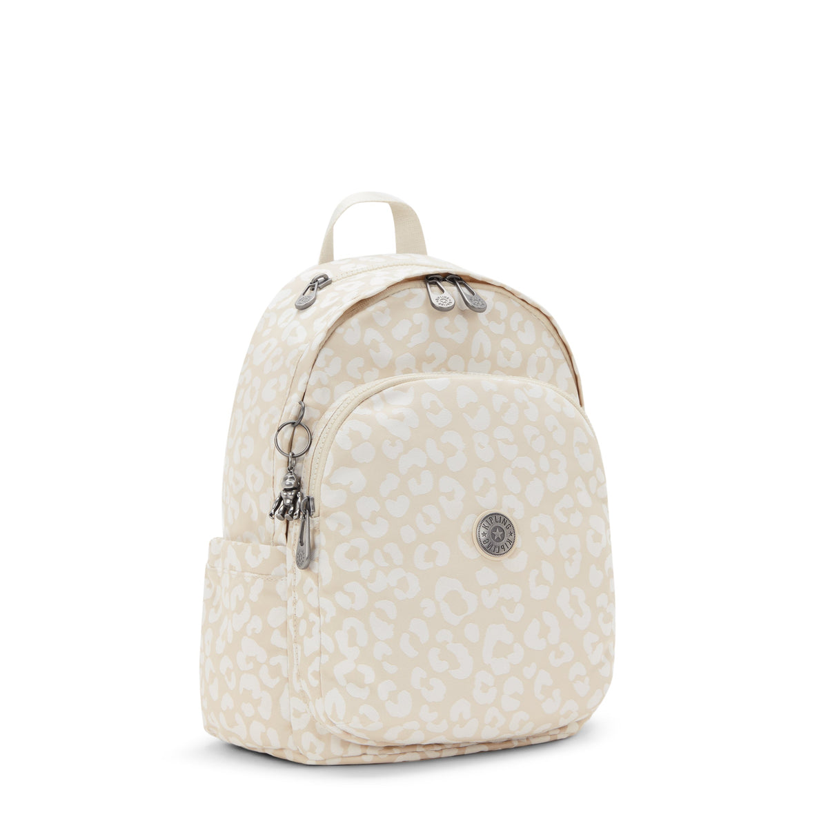 حقيبة ظهر KIPLING-Delia-Medium - White Cheetah J-I3149-T8J