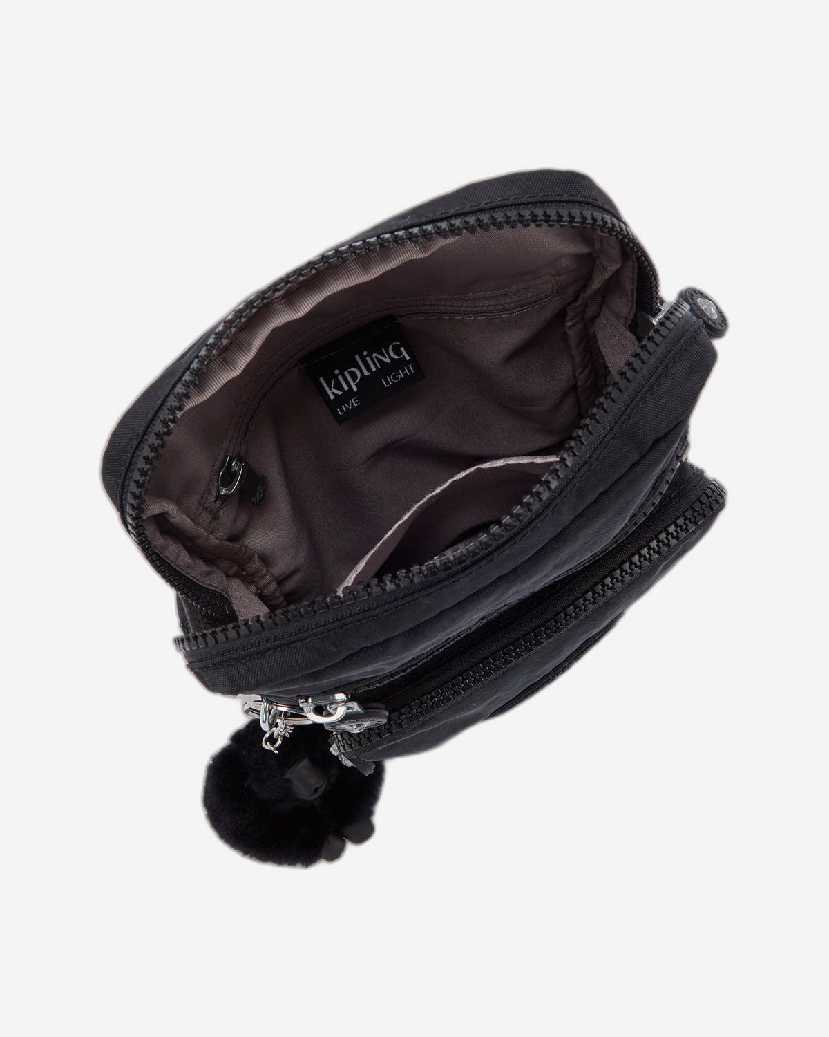 KIPLING Gunne أسود نوار حقيبة صغيرة كروس I3244-P39