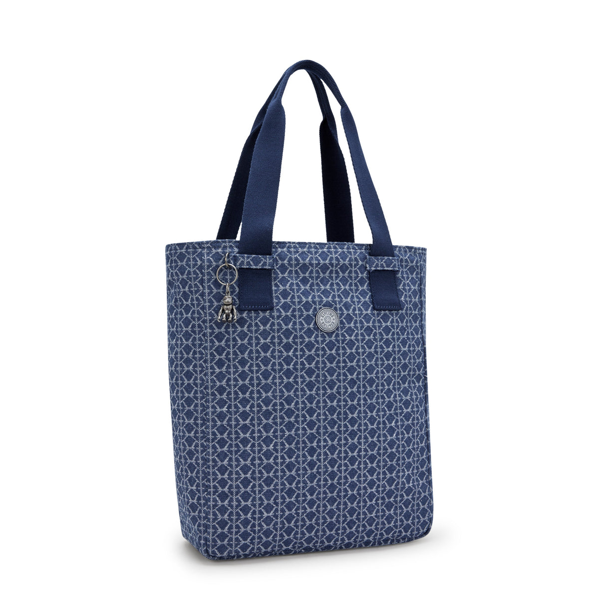 حقيبة توت متوسطة الحجم من Kipling Jowns Signature Denim I3283-7PF