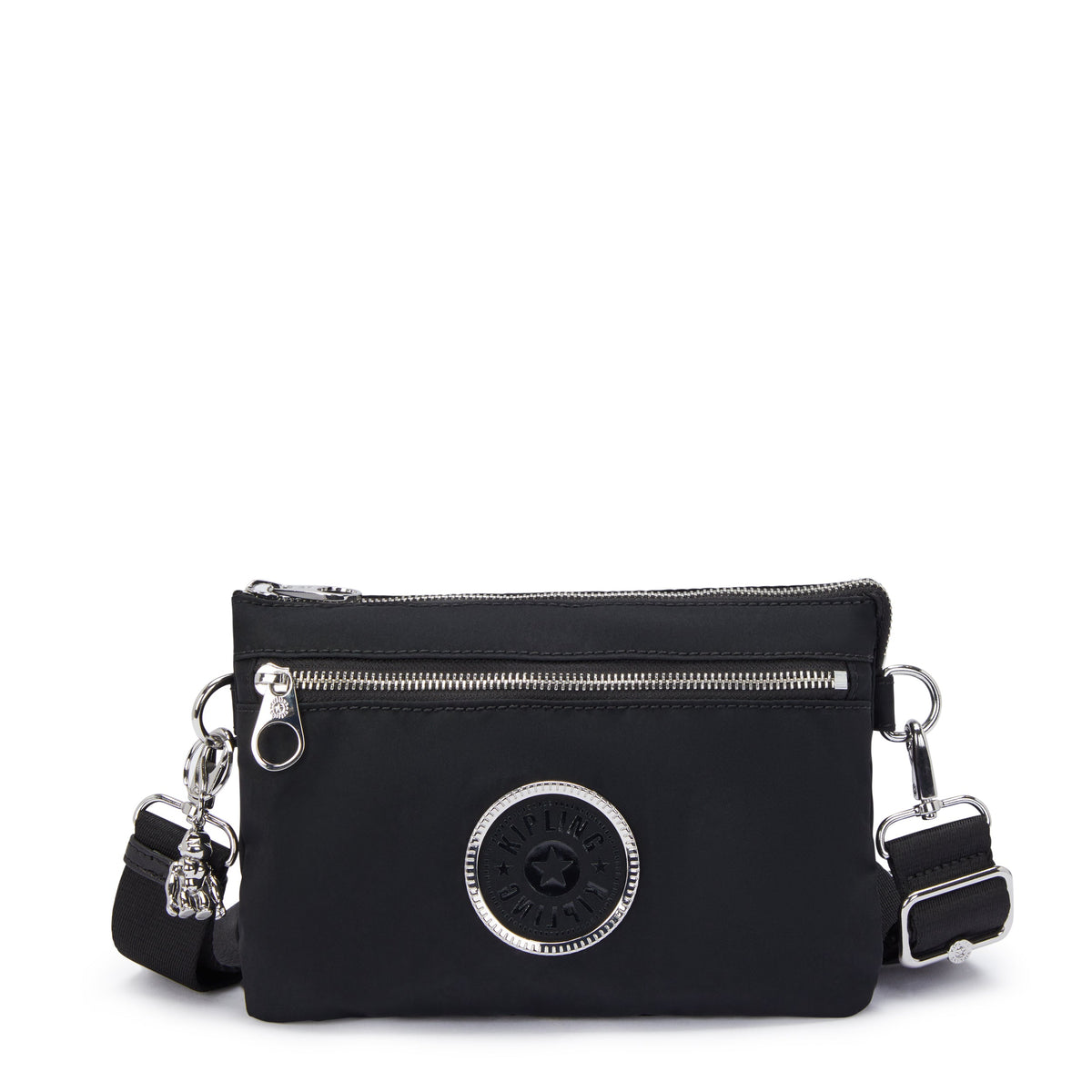 Kipling Riri Zip Black Spice Small Crossbody Bag I3302-5JB