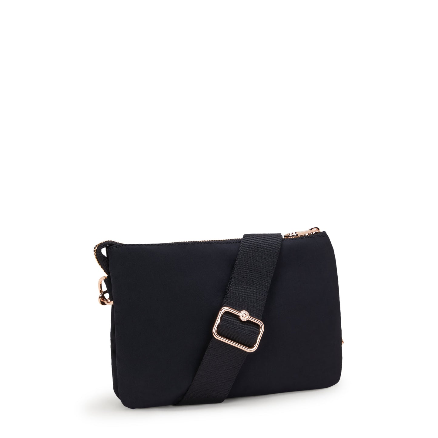 Kipling Riri Zip بلون أسود وردي توابل Small Crossbody I3302-62Q