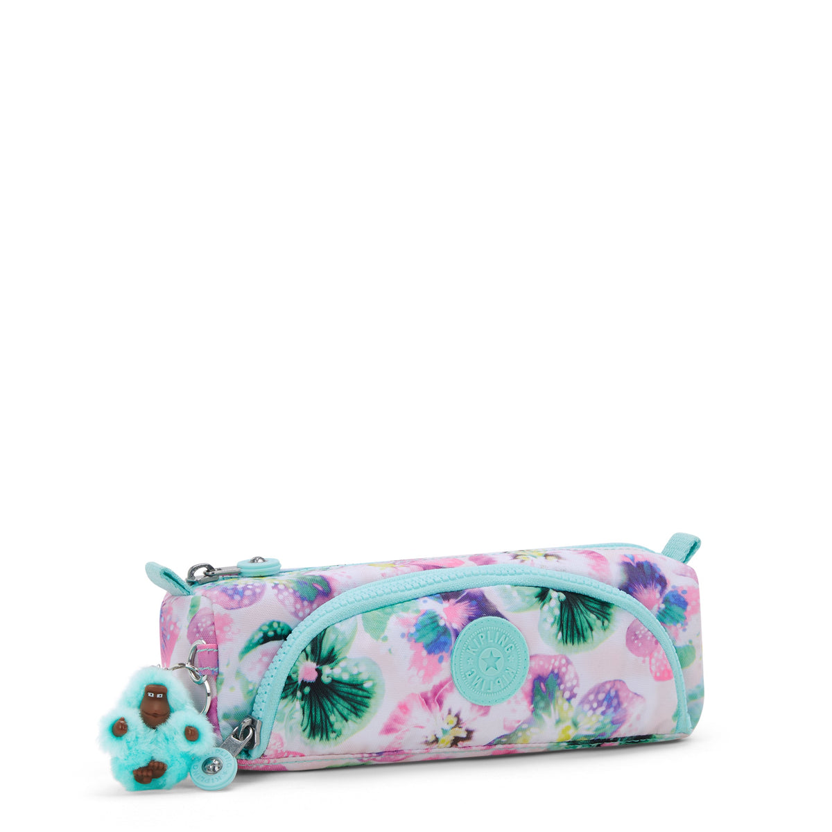 حقيبة أقلام متوسطة من Kipling بتصميم Cute Aqua Blossom C2I3330-7EC