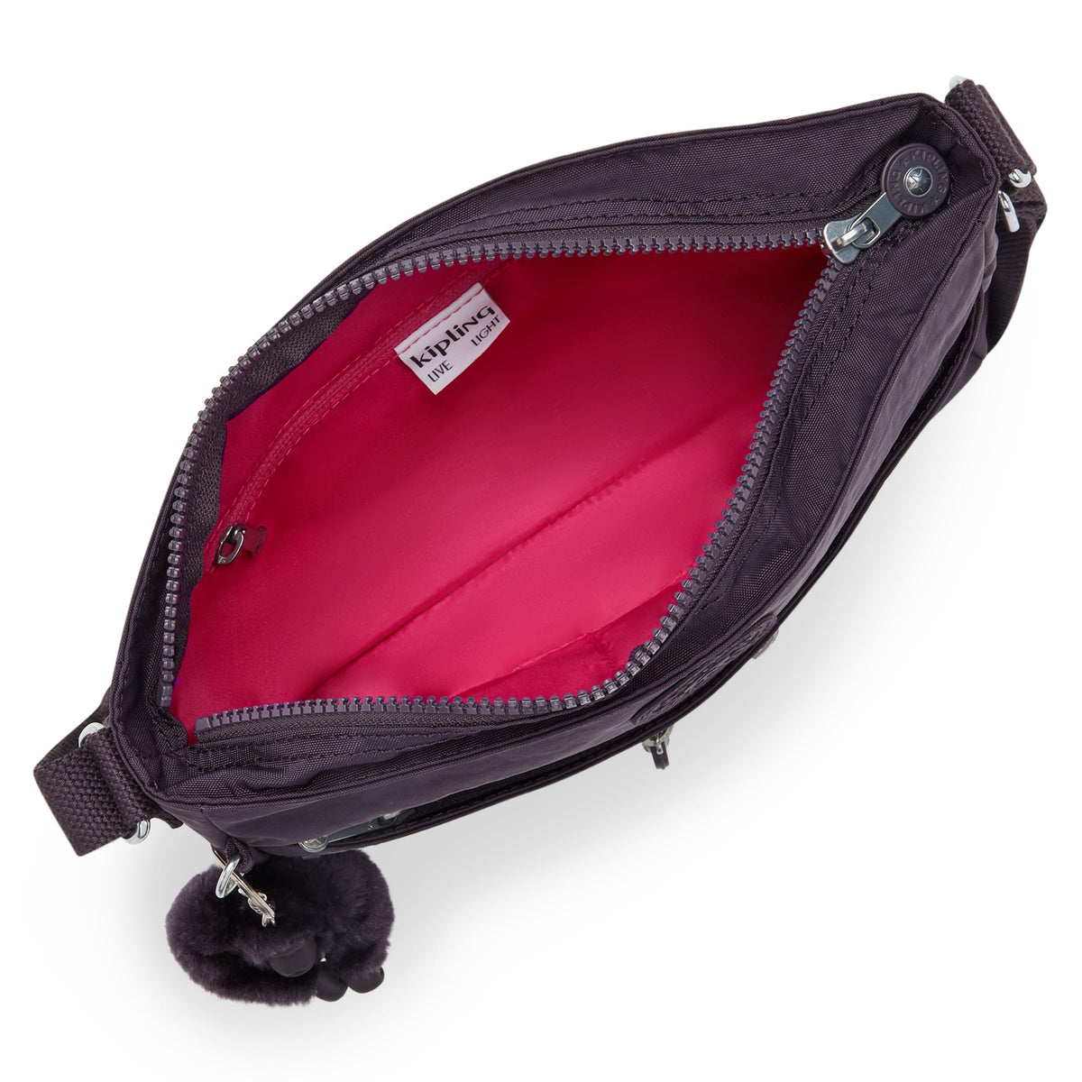 حقيبة Kipling New Angie Ultimate Plum Small Crossbody I3389-67U