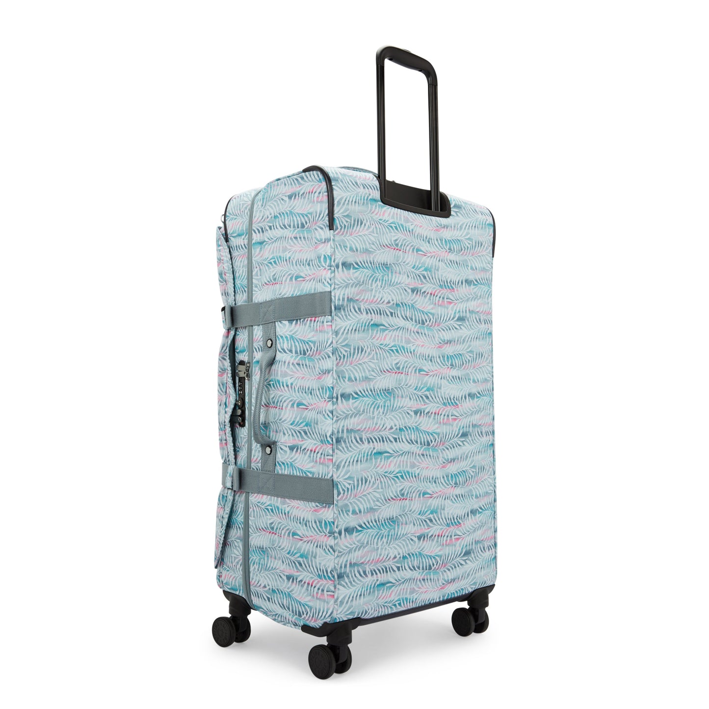 حقيبة سفر Kipling Spontaneous L ذات العجلات الكبيرة بأوراق النخيل I3397-3QN