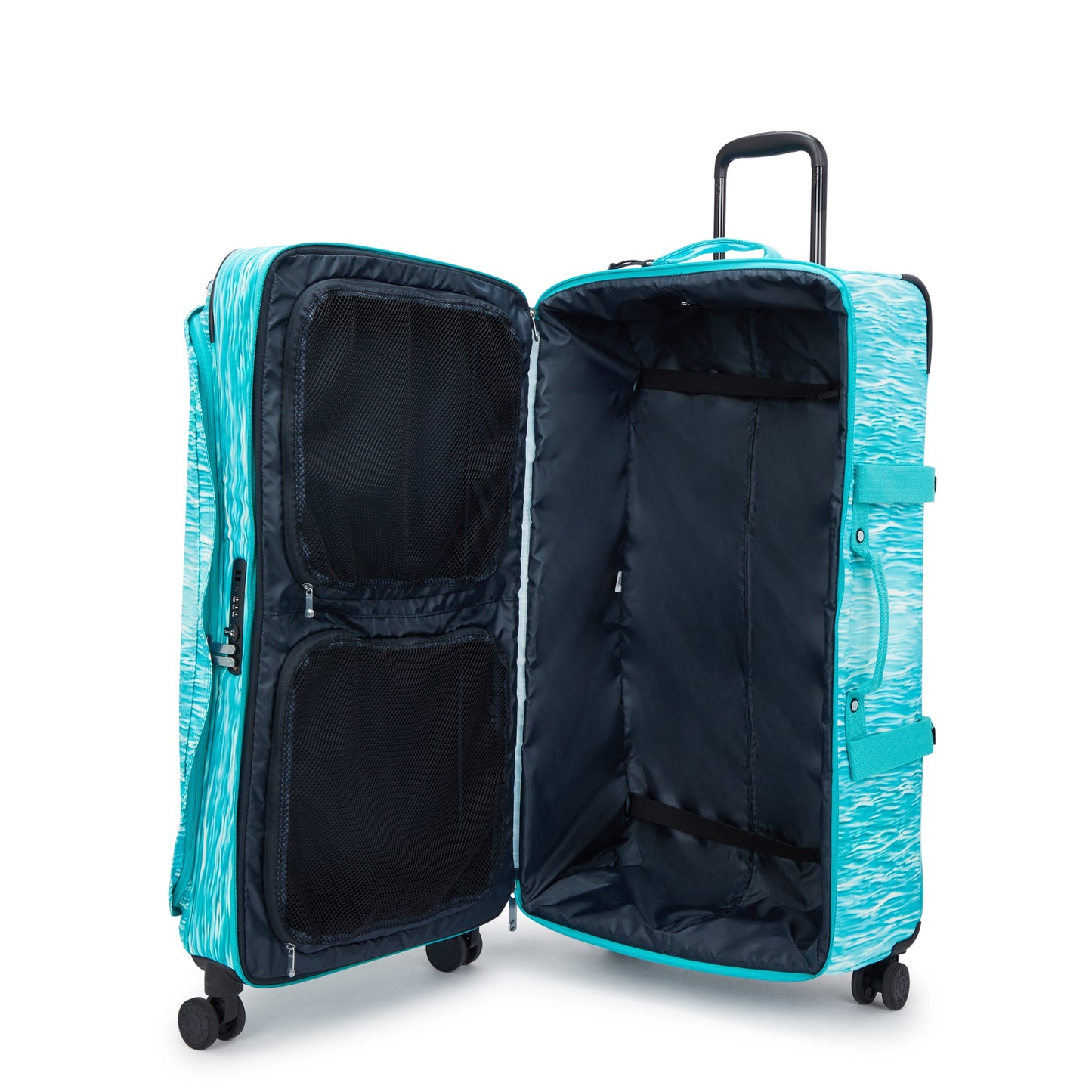 حقيبة سفر Kipling Spontaneous L Aqua Pool كبيرة بعجلات C2I3397-5MF
