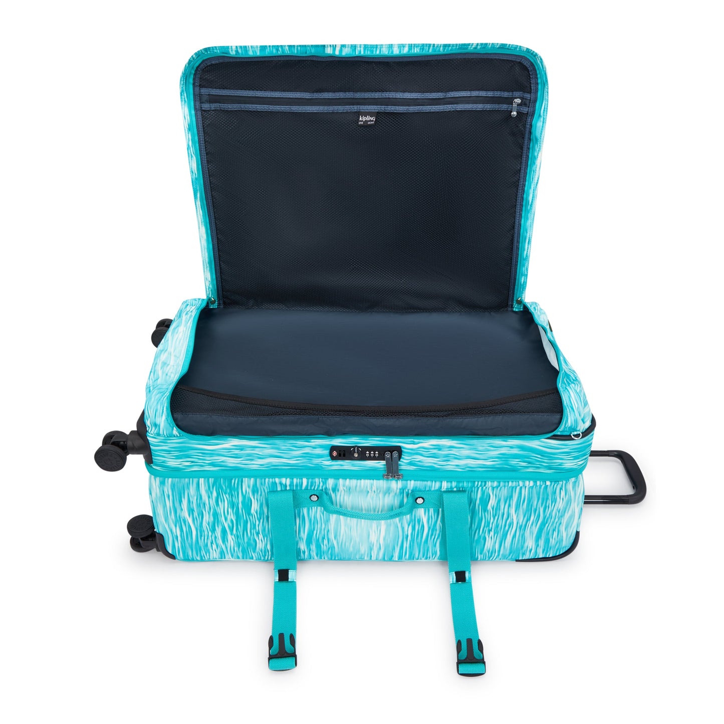 حقيبة سفر Kipling Spontaneous L Aqua Pool كبيرة بعجلات C2I3397-5MF