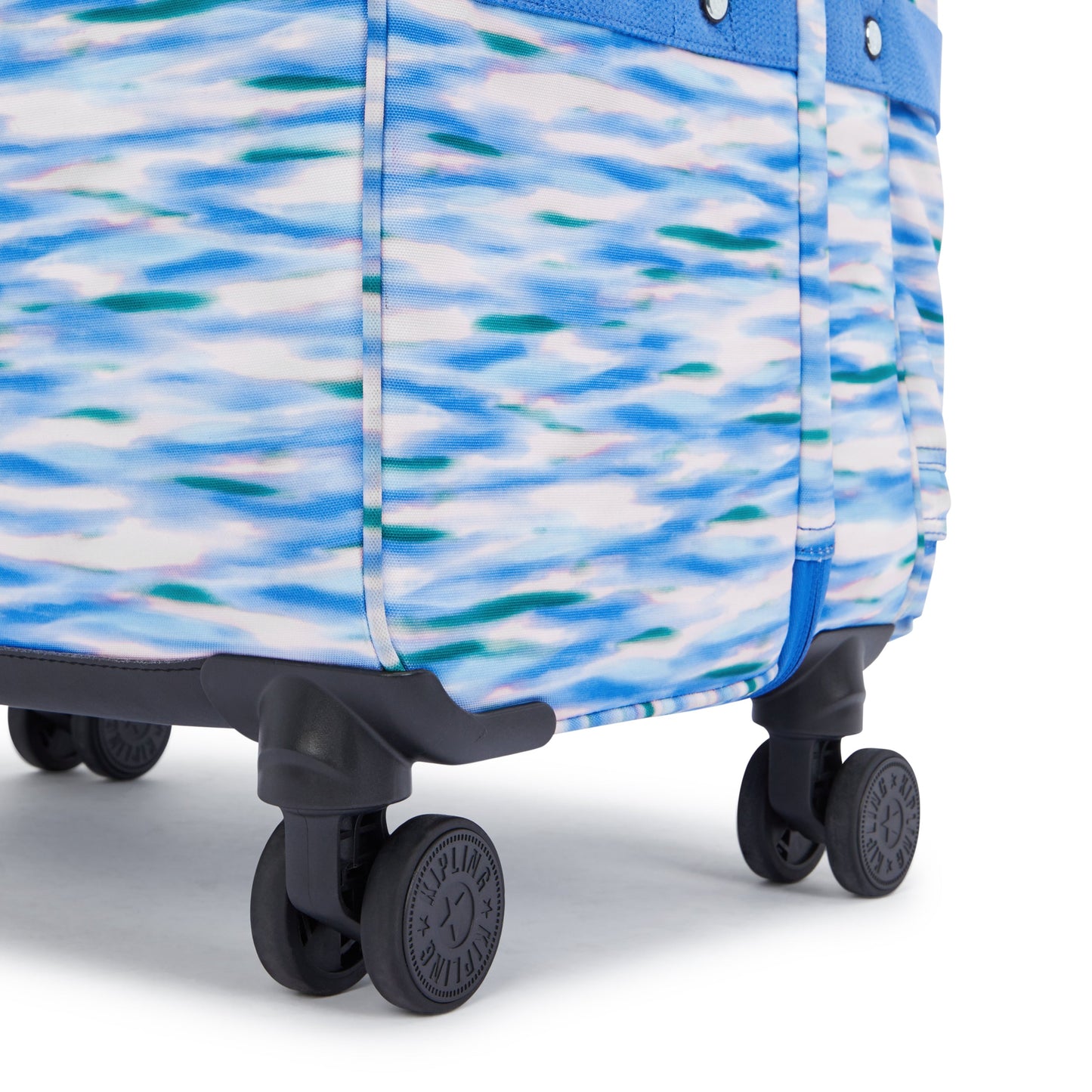 KIPLING-Spontaneous L-حقيبة سفر كبيرة بعجلات-أزرق مخفف-I3397-TX9