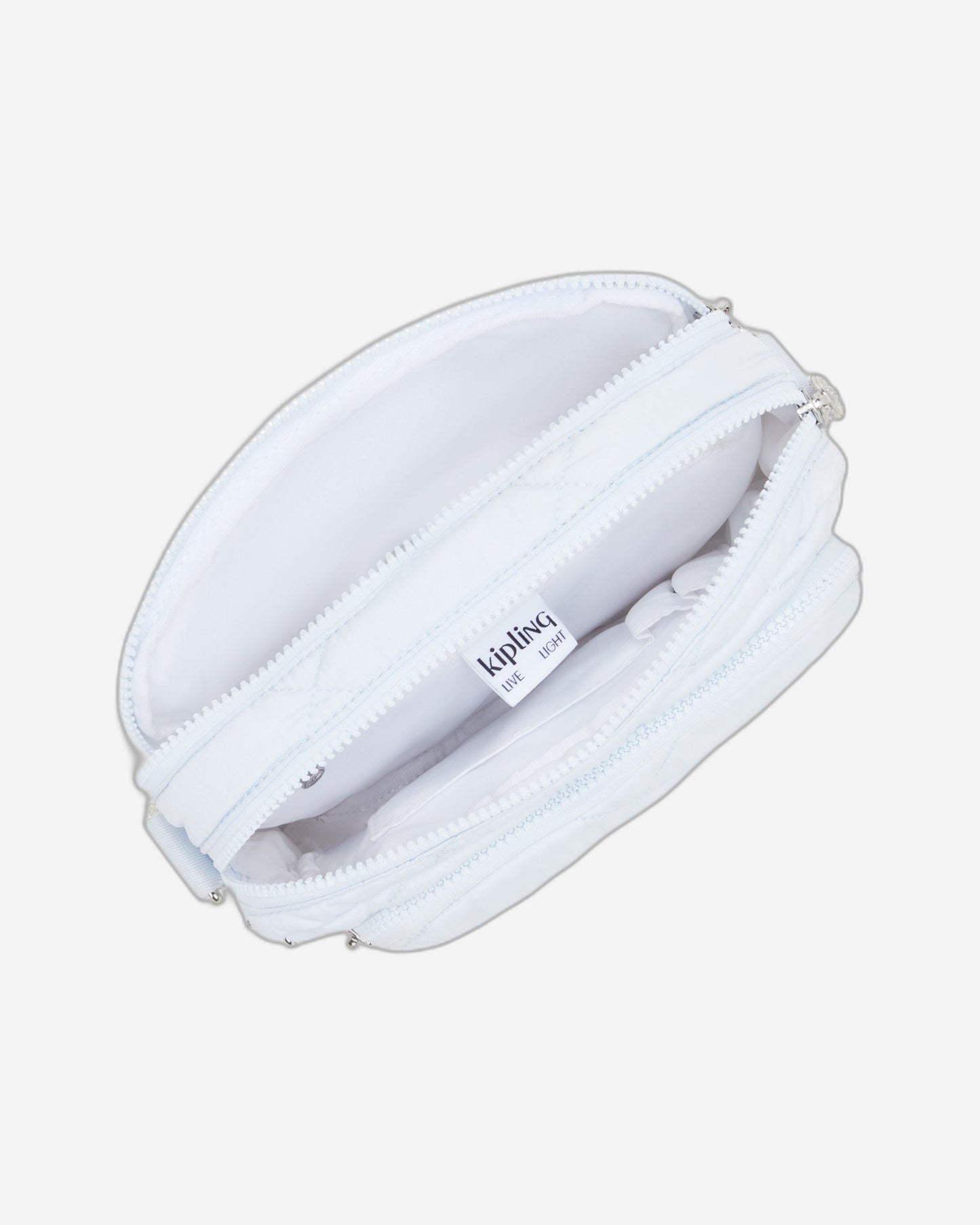 حقيبة كروسبودي متوسطة Kipling Abanu M Zip Water Blue Ql I3440-1TQ