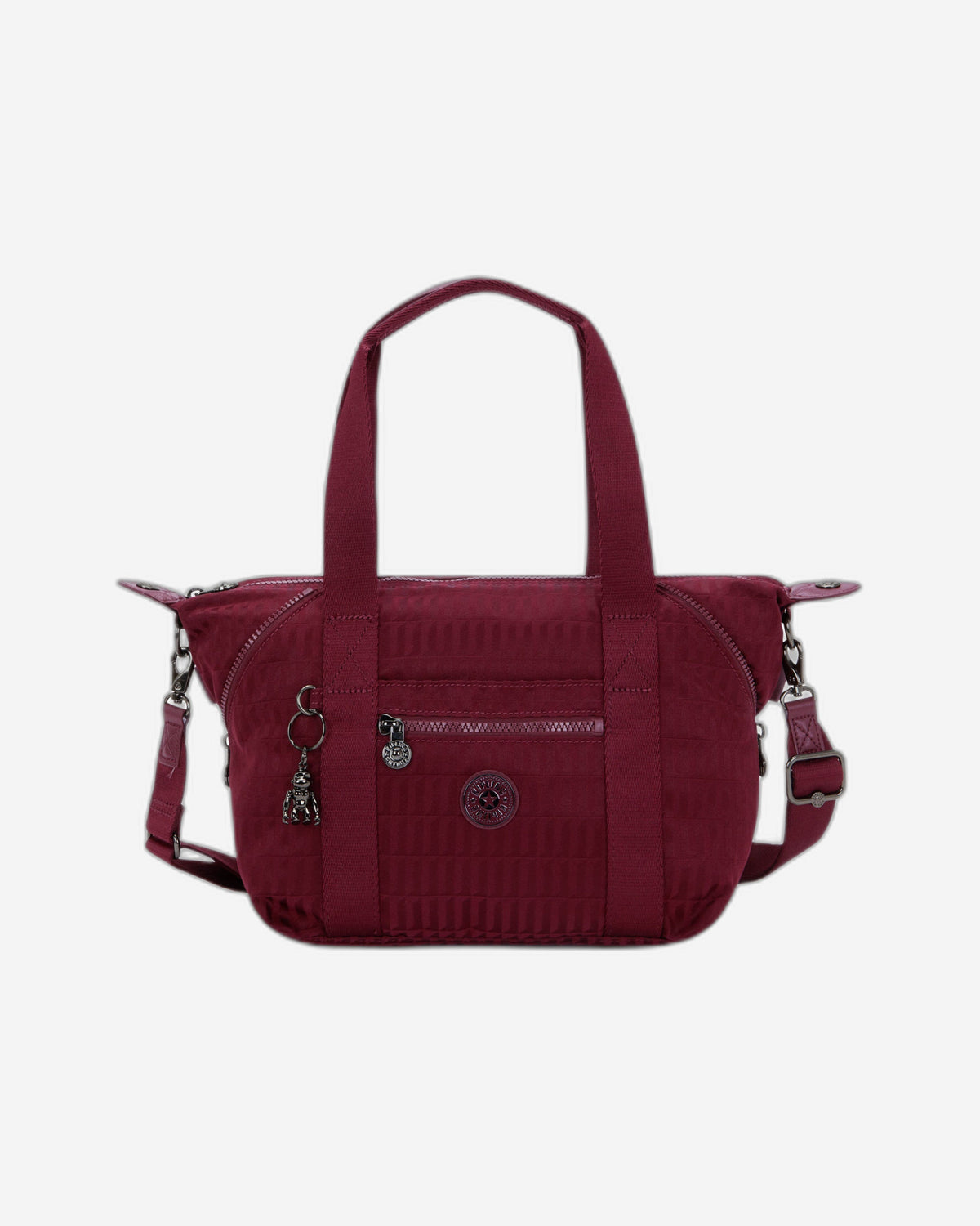 حقيبة يد صغيرة Kipling Art Mini Maroon Tile Jq (مع حزام كتف قابل للإزالة) I3468-9HX
