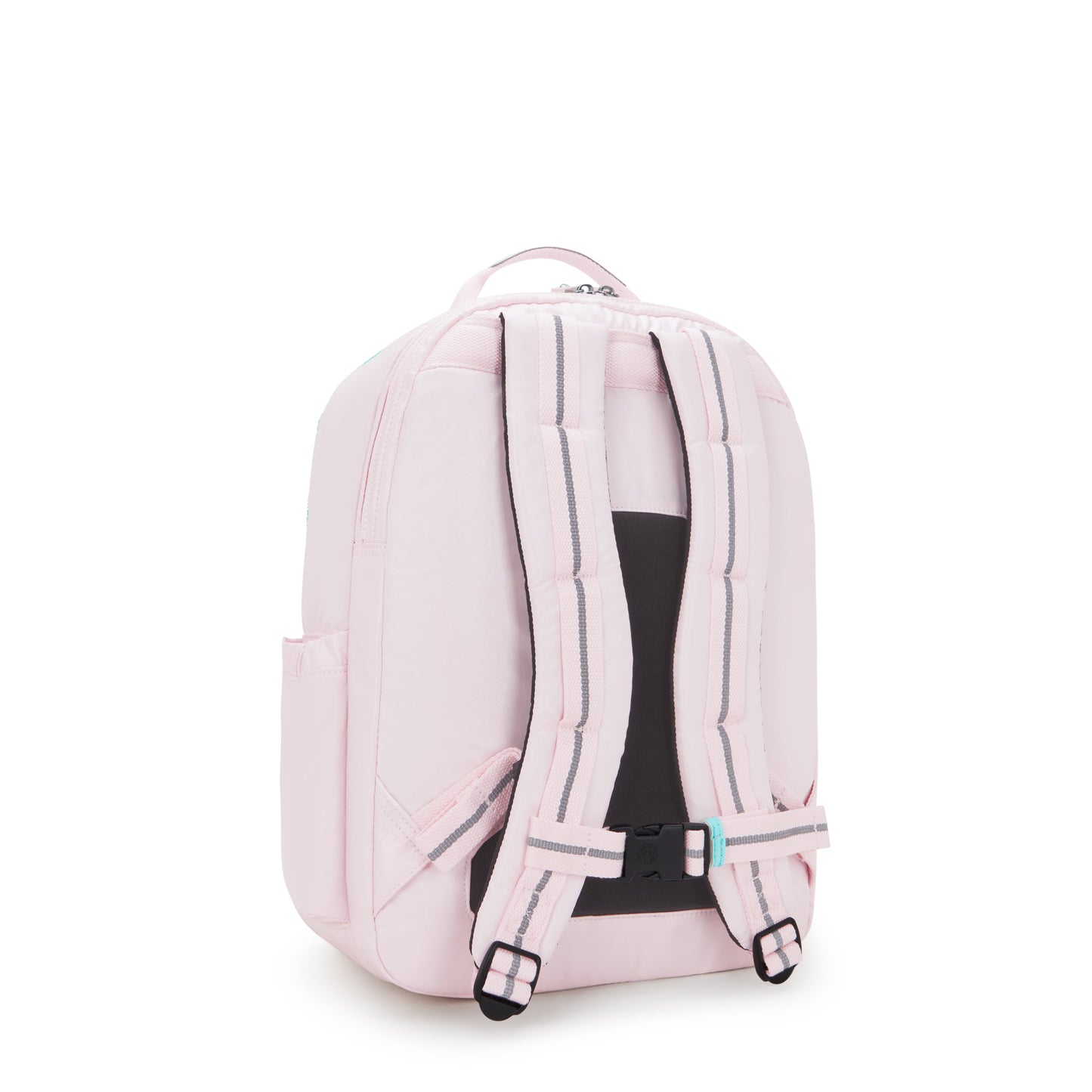 حقيبة ظهر Kipling Seoul College Extra Sea Pink Met Large مع حجرة للكمبيوتر المحمول I3514-52J